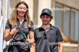 Andrea Kimi Antonelli (ITA) Mercedes AMG F1 Junior Driver. 12.09.2024. Formula 1 World Championship, Rd 17, Azerbaijan Grand Prix, Baku Street Circuit, Azerbaijan, Preparation Day.