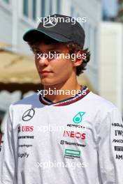 Andrea Kimi Antonelli (ITA) Mercedes AMG F1 Junior Driver. 12.09.2024. Formula 1 World Championship, Rd 17, Azerbaijan Grand Prix, Baku Street Circuit, Azerbaijan, Preparation Day.