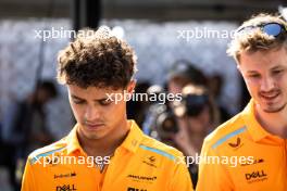 Lando Norris (GBR) McLaren. 12.09.2024. Formula 1 World Championship, Rd 17, Azerbaijan Grand Prix, Baku Street Circuit, Azerbaijan, Preparation Day.