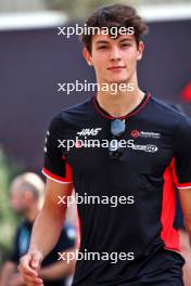 Oliver Bearman (GBR) Haas F1 Team. 12.09.2024. Formula 1 World Championship, Rd 17, Azerbaijan Grand Prix, Baku Street Circuit, Azerbaijan, Preparation Day.