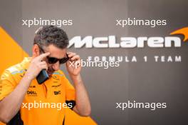 Andrea Stella (ITA) McLaren Team Principal. 12.09.2024. Formula 1 World Championship, Rd 17, Azerbaijan Grand Prix, Baku Street Circuit, Azerbaijan, Preparation Day.