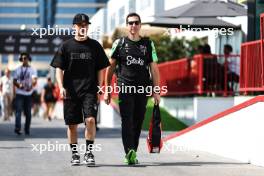 Guanyu Zhou (CHI), Sauber F1 Team  12.09.2024. Formula 1 World Championship, Rd 17, Azerbaijan Grand Prix, Baku Street Circuit, Azerbaijan, Preparation Day.