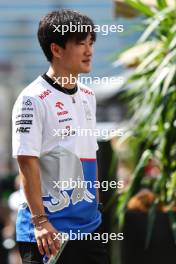 Yuki Tsunoda (JPN), RB F1 Team  12.09.2024. Formula 1 World Championship, Rd 17, Azerbaijan Grand Prix, Baku Street Circuit, Azerbaijan, Preparation Day.