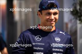 Alexander Albon (THA) Williams Racing. 12.09.2024. Formula 1 World Championship, Rd 17, Azerbaijan Grand Prix, Baku Street Circuit, Azerbaijan, Preparation Day.