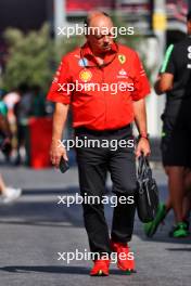 Frederic Vasseur (FRA) Ferrari Team Principal. 12.09.2024. Formula 1 World Championship, Rd 17, Azerbaijan Grand Prix, Baku Street Circuit, Azerbaijan, Preparation Day.