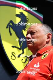 Frederic Vasseur (FRA) Ferrari Team Principal. 12.09.2024. Formula 1 World Championship, Rd 17, Azerbaijan Grand Prix, Baku Street Circuit, Azerbaijan, Preparation Day.