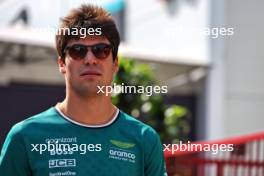 Lance Stroll (CDN) Aston Martin F1 Team. 12.09.2024. Formula 1 World Championship, Rd 17, Azerbaijan Grand Prix, Baku Street Circuit, Azerbaijan, Preparation Day.