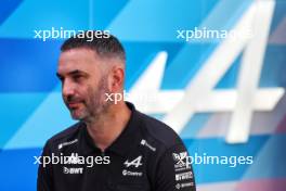 Julian Rouse (GBR) Alpine F1 Team Sporting Director. 12.09.2024. Formula 1 World Championship, Rd 17, Azerbaijan Grand Prix, Baku Street Circuit, Azerbaijan, Preparation Day.