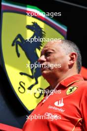 Frederic Vasseur (FRA) Ferrari Team Principal. 12.09.2024. Formula 1 World Championship, Rd 17, Azerbaijan Grand Prix, Baku Street Circuit, Azerbaijan, Preparation Day.