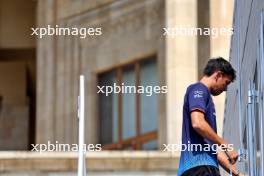 Alexander Albon (THA) Williams Racing. 12.09.2024. Formula 1 World Championship, Rd 17, Azerbaijan Grand Prix, Baku Street Circuit, Azerbaijan, Preparation Day.