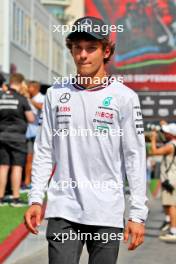 Andrea Kimi Antonelli (ITA) Mercedes AMG F1 Junior Driver. 12.09.2024. Formula 1 World Championship, Rd 17, Azerbaijan Grand Prix, Baku Street Circuit, Azerbaijan, Preparation Day.