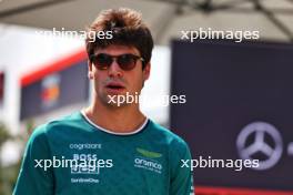 Lance Stroll (CDN) Aston Martin F1 Team. 12.09.2024. Formula 1 World Championship, Rd 17, Azerbaijan Grand Prix, Baku Street Circuit, Azerbaijan, Preparation Day.