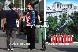 Jack Doohan (AUS), Alpine F1 Team  12.09.2024. Formula 1 World Championship, Rd 17, Azerbaijan Grand Prix, Baku Street Circuit, Azerbaijan, Preparation Day.