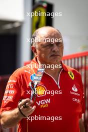 Frederic Vasseur (FRA) Ferrari Team Principal. 12.09.2024. Formula 1 World Championship, Rd 17, Azerbaijan Grand Prix, Baku Street Circuit, Azerbaijan, Preparation Day.