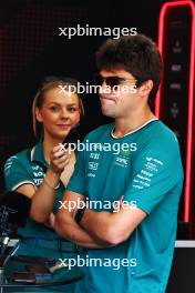 Lance Stroll (CDN) Aston Martin F1 Team. 12.09.2024. Formula 1 World Championship, Rd 17, Azerbaijan Grand Prix, Baku Street Circuit, Azerbaijan, Preparation Day.