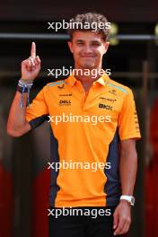 Lando Norris (GBR) McLaren. 12.09.2024. Formula 1 World Championship, Rd 17, Azerbaijan Grand Prix, Baku Street Circuit, Azerbaijan, Preparation Day.