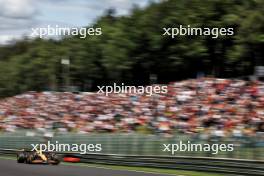 Lando Norris (GBR) McLaren MCL38. 26.07.2024. Formula 1 World Championship, Rd 14, Belgian Grand Prix, Spa Francorchamps, Belgium, Practice Day.