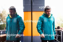 Fernando Alonso (ESP) Aston Martin F1 Team. 26.07.2024. Formula 1 World Championship, Rd 14, Belgian Grand Prix, Spa Francorchamps, Belgium, Practice Day.