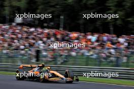 Lando Norris (GBR) McLaren MCL38. 26.07.2024. Formula 1 World Championship, Rd 14, Belgian Grand Prix, Spa Francorchamps, Belgium, Practice Day.