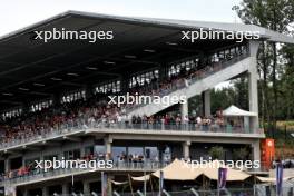 Circuit atmosphere - fans in the grandstand. 26.07.2024. Formula 1 World Championship, Rd 14, Belgian Grand Prix, Spa Francorchamps, Belgium, Practice Day.