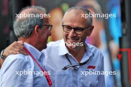 Stefano Domenicali (ITA) Formula One President and CEO. 26.07.2024. Formula 1 World Championship, Rd 14, Belgian Grand Prix, Spa Francorchamps, Belgium, Practice Day.