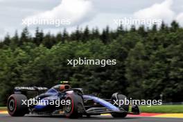 Logan Sargeant (USA) Williams Racing FW46. 26.07.2024. Formula 1 World Championship, Rd 14, Belgian Grand Prix, Spa Francorchamps, Belgium, Practice Day.