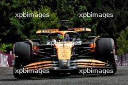 Oscar Piastri (AUS) McLaren MCL38. 26.07.2024. Formula 1 World Championship, Rd 14, Belgian Grand Prix, Spa Francorchamps, Belgium, Practice Day.