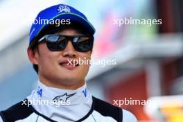 Yuki Tsunoda (JPN) RB on the grid. 28.07.2024. Formula 1 World Championship, Rd 14, Belgian Grand Prix, Spa Francorchamps, Belgium, Race Day.