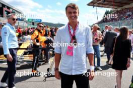 Holger Rune (DEN) Tennis Player on the grid. 28.07.2024. Formula 1 World Championship, Rd 14, Belgian Grand Prix, Spa Francorchamps, Belgium, Race Day.