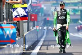 Valtteri Bottas (FIN) Sauber on the grid. 28.07.2024. Formula 1 World Championship, Rd 14, Belgian Grand Prix, Spa Francorchamps, Belgium, Race Day.