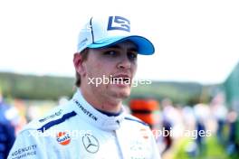 Logan Sargeant (USA) Williams Racing on the grid. 28.07.2024. Formula 1 World Championship, Rd 14, Belgian Grand Prix, Spa Francorchamps, Belgium, Race Day.