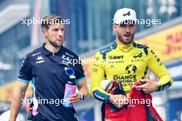 Pierre Gasly (FRA) Alpine F1 Team on the grid. 28.07.2024. Formula 1 World Championship, Rd 14, Belgian Grand Prix, Spa Francorchamps, Belgium, Race Day.