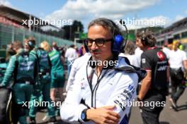 Laurent Mekies (FRA) RB Technical Director on the grid. 28.07.2024. Formula 1 World Championship, Rd 14, Belgian Grand Prix, Spa Francorchamps, Belgium, Race Day.