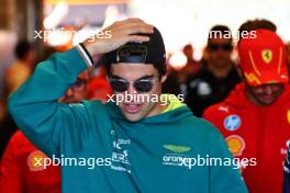 Lance Stroll (CDN) Aston Martin F1 Team on the drivers' parade. 28.07.2024. Formula 1 World Championship, Rd 14, Belgian Grand Prix, Spa Francorchamps, Belgium, Race Day.