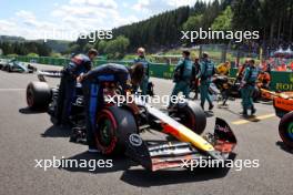 Max Verstappen (NLD) Red Bull Racing RB20 on the grid. 28.07.2024. Formula 1 World Championship, Rd 14, Belgian Grand Prix, Spa Francorchamps, Belgium, Race Day.