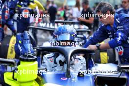 Alexander Albon (THA) Williams Racing FW46 on the grid. 28.07.2024. Formula 1 World Championship, Rd 14, Belgian Grand Prix, Spa Francorchamps, Belgium, Race Day.