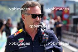 Christian Horner (GBR) Red Bull Racing Team Principal on the grid. 28.07.2024. Formula 1 World Championship, Rd 14, Belgian Grand Prix, Spa Francorchamps, Belgium, Race Day.