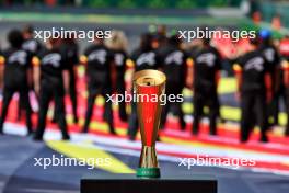 Grid atmosphere - race winners' trophy. 28.07.2024. Formula 1 World Championship, Rd 14, Belgian Grand Prix, Spa Francorchamps, Belgium, Race Day.