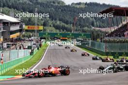 Charles Leclerc (MON) Ferrari SF-24. 28.07.2024. Formula 1 World Championship, Rd 14, Belgian Grand Prix, Spa Francorchamps, Belgium, Race Day.