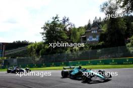 Fernando Alonso (ESP) Aston Martin F1 Team AMR24. 28.07.2024. Formula 1 World Championship, Rd 14, Belgian Grand Prix, Spa Francorchamps, Belgium, Race Day.