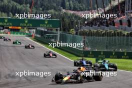 Max Verstappen (NLD) Red Bull Racing RB20. 28.07.2024. Formula 1 World Championship, Rd 14, Belgian Grand Prix, Spa Francorchamps, Belgium, Race Day.