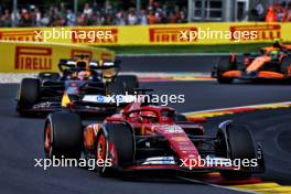 Charles Leclerc (MON) Ferrari SF-24. 28.07.2024. Formula 1 World Championship, Rd 14, Belgian Grand Prix, Spa Francorchamps, Belgium, Race Day.