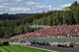 Max Verstappen (NLD) Red Bull Racing RB20. 28.07.2024. Formula 1 World Championship, Rd 14, Belgian Grand Prix, Spa Francorchamps, Belgium, Race Day.