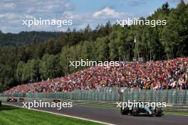 Lewis Hamilton (GBR) Mercedes AMG F1 W15. 28.07.2024. Formula 1 World Championship, Rd 14, Belgian Grand Prix, Spa Francorchamps, Belgium, Race Day.