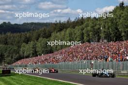 George Russell (GBR) Mercedes AMG F1 W15. 28.07.2024. Formula 1 World Championship, Rd 14, Belgian Grand Prix, Spa Francorchamps, Belgium, Race Day.