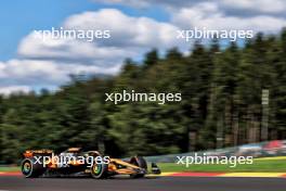 Oscar Piastri (AUS) McLaren MCL38. 28.07.2024. Formula 1 World Championship, Rd 14, Belgian Grand Prix, Spa Francorchamps, Belgium, Race Day.