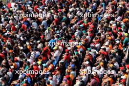 Circuit atmosphere - fans in the grandstand. 28.07.2024. Formula 1 World Championship, Rd 14, Belgian Grand Prix, Spa Francorchamps, Belgium, Race Day.