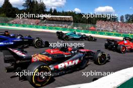 Esteban Ocon (FRA) Alpine F1 Team A524 at the start of the race. 28.07.2024. Formula 1 World Championship, Rd 14, Belgian Grand Prix, Spa Francorchamps, Belgium, Race Day.