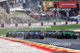 Logan Sargeant (USA) Williams Racing FW46 at the start of the race. 28.07.2024. Formula 1 World Championship, Rd 14, Belgian Grand Prix, Spa Francorchamps, Belgium, Race Day.