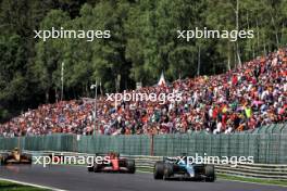 George Russell (GBR) Mercedes AMG F1 W15. 28.07.2024. Formula 1 World Championship, Rd 14, Belgian Grand Prix, Spa Francorchamps, Belgium, Race Day.